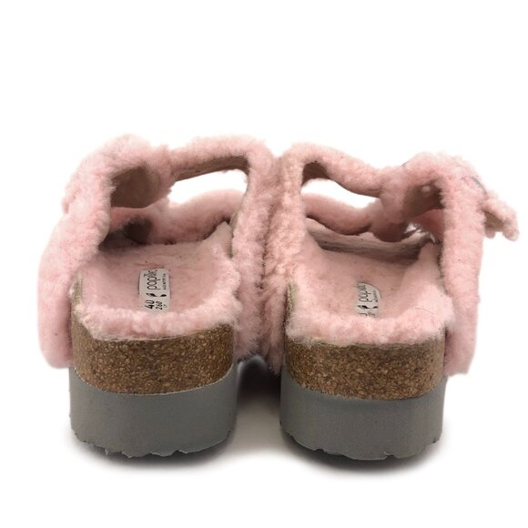 Papillio Arizona Big Buckle Shearling Sandals - Picture 6 of 13